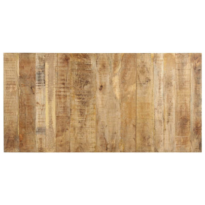 Esstisch 180x90x76 cm Raues Mangoholz