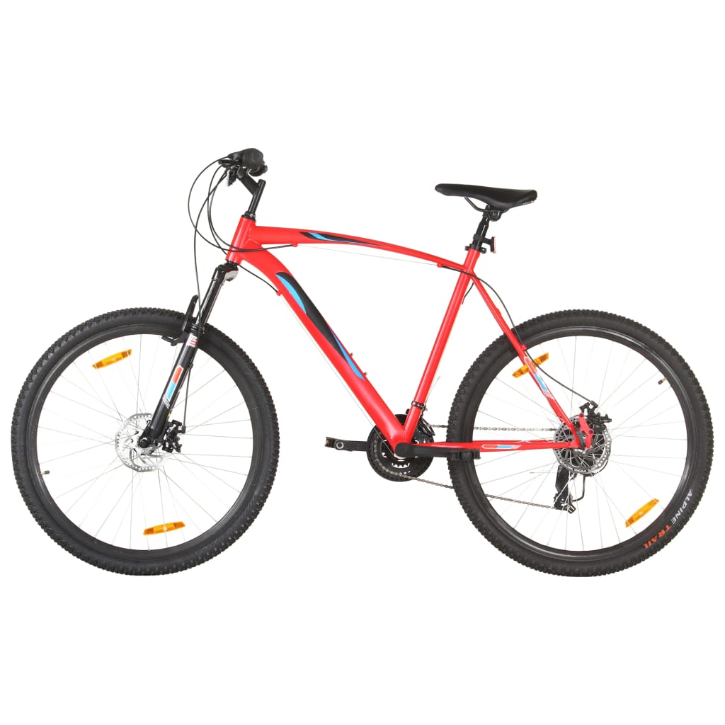 Mountainbike 21 Gang 29 Zoll Rad 53 cm Rahmen Rot