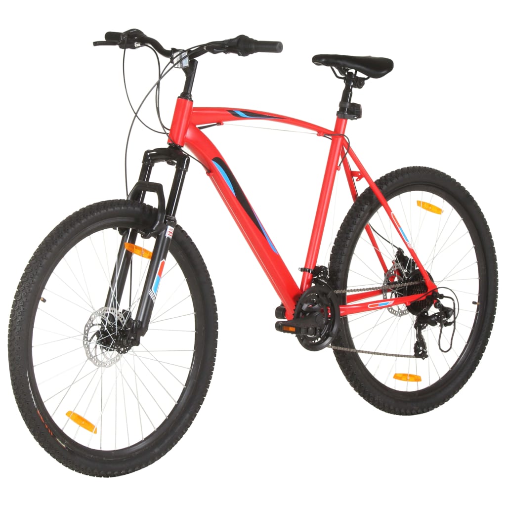 Mountainbike 21 Gang 29 Zoll Rad 53 cm Rahmen Rot