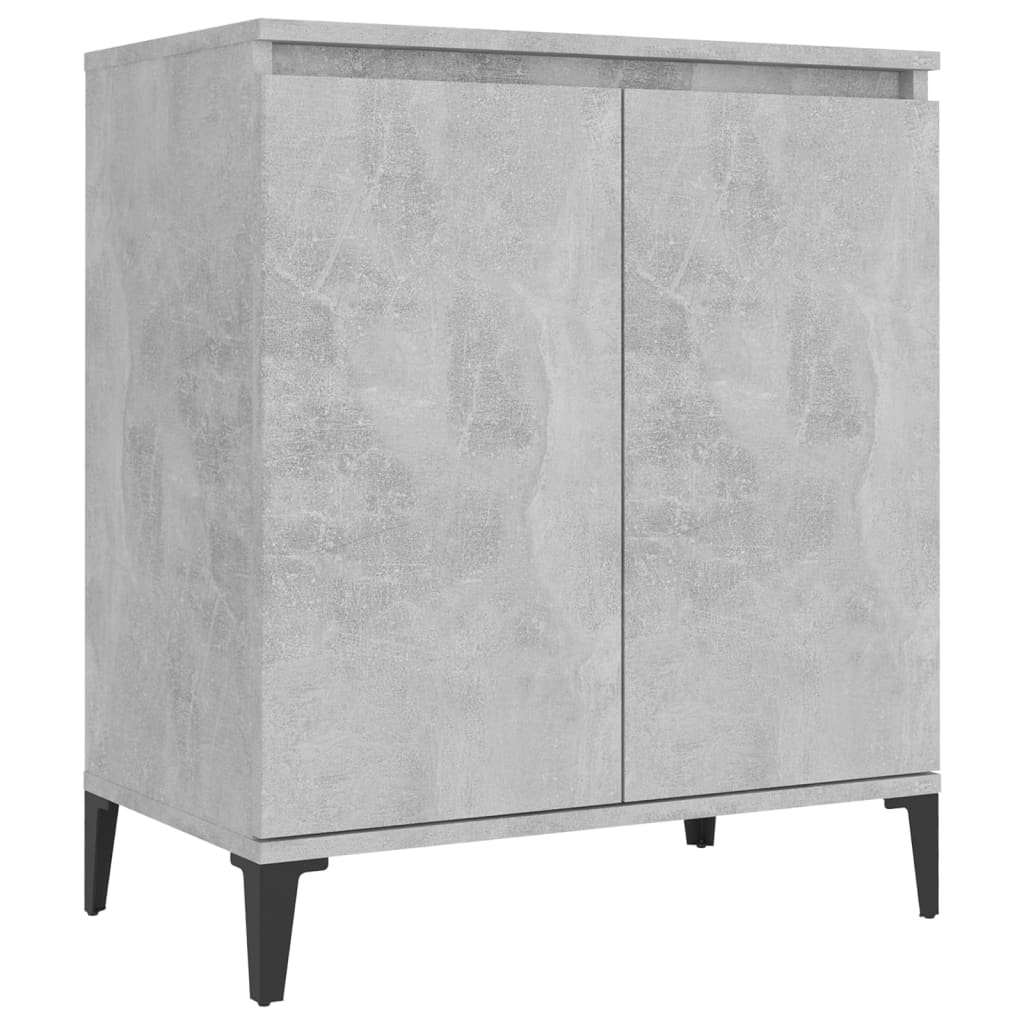 Sideboard Betongrau 60x35x70 cm Holzwerkstoff