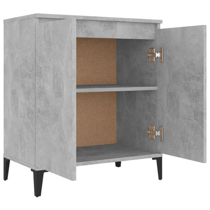 Sideboard Betongrau 60x35x70 cm Holzwerkstoff