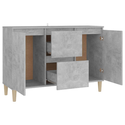 Sideboard Betongrau 103,5x35x70 cm Holzwerkstoff