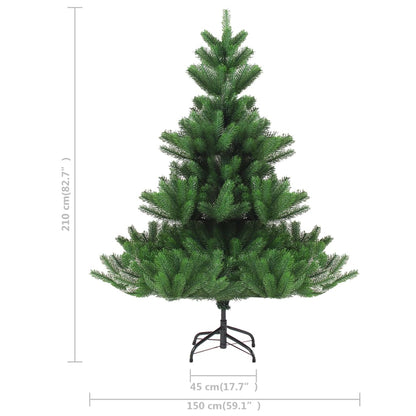 Sapin de Noël artificiel Sapin Nordmann vert 210 cm