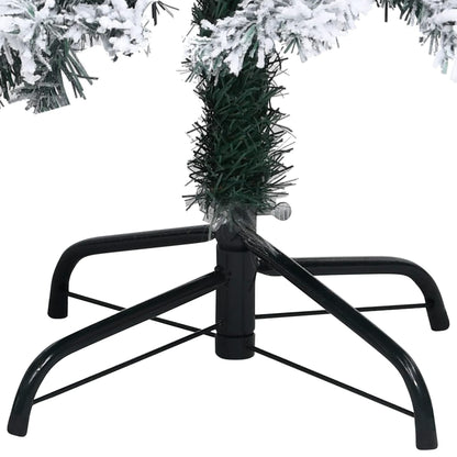 Künstlicher Weihnachtsbaum Beschneit Grün 400 cm PVC