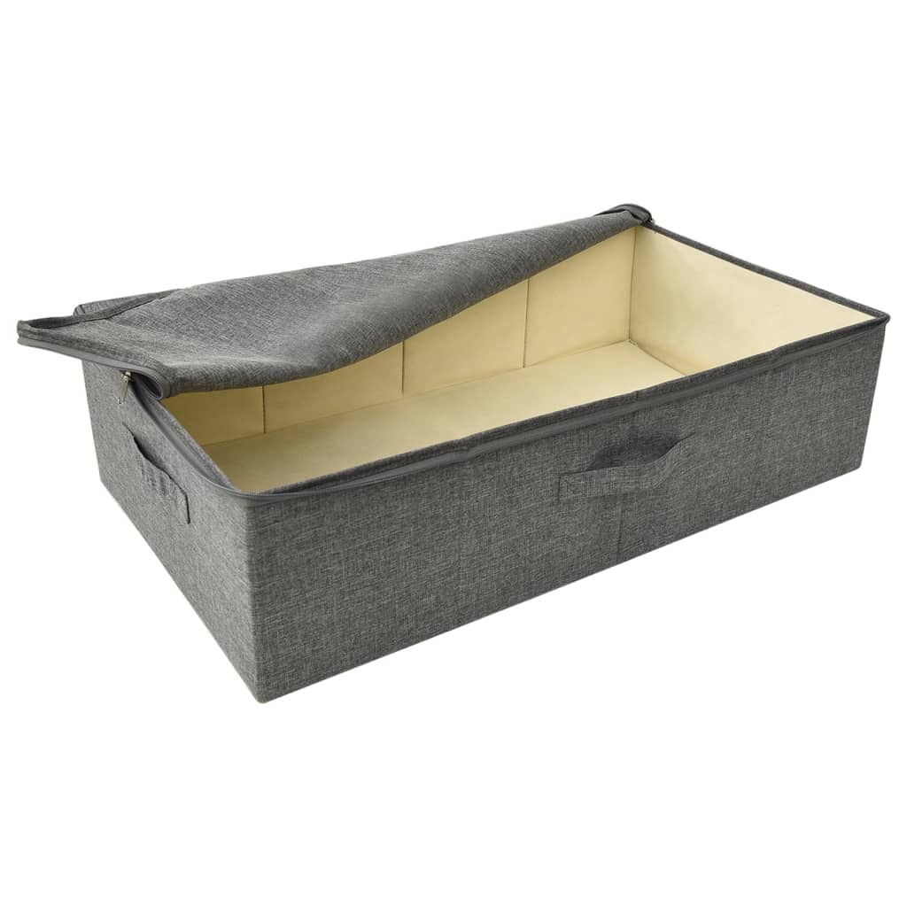 Aufbewahrungsbox Stoff 70x40x18 cm Anthrazit