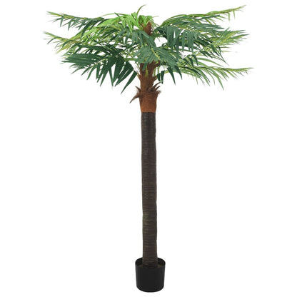 Künstliche Palme Phönix mit Topf 215 cm Grün