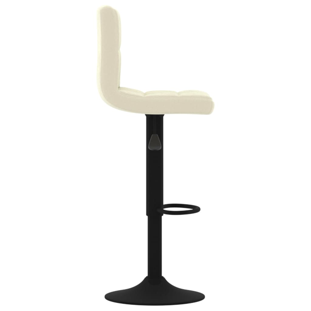 Barhocker 2 Stk. Creme Samt