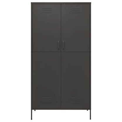 Armoire anthracite 90x50x180 cm acier