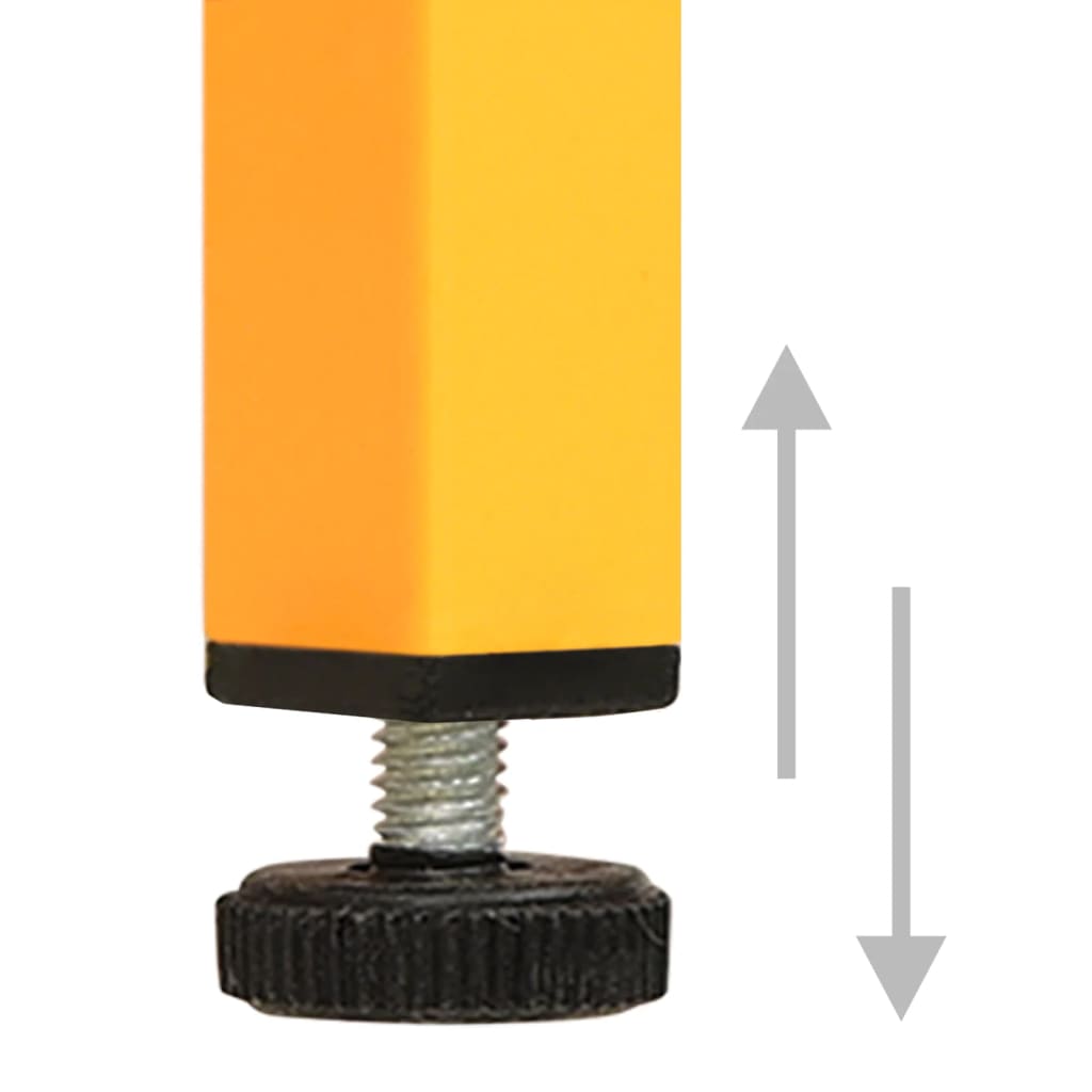 Schließfachschrank Senfgelb 35x46x180 cm Stahl