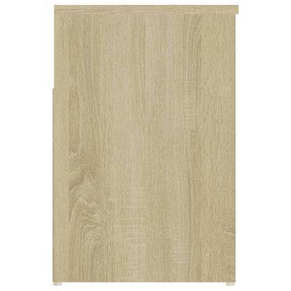 Schuhbank Sonoma-Eiche 80x30x45 cm Holzwerkstoff