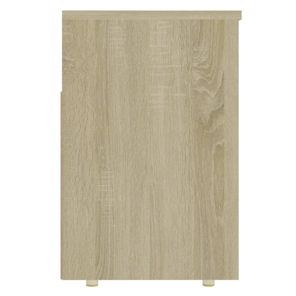 Schuhbank Sonoma-Eiche 105x30x45 cm Holzwerkstoff