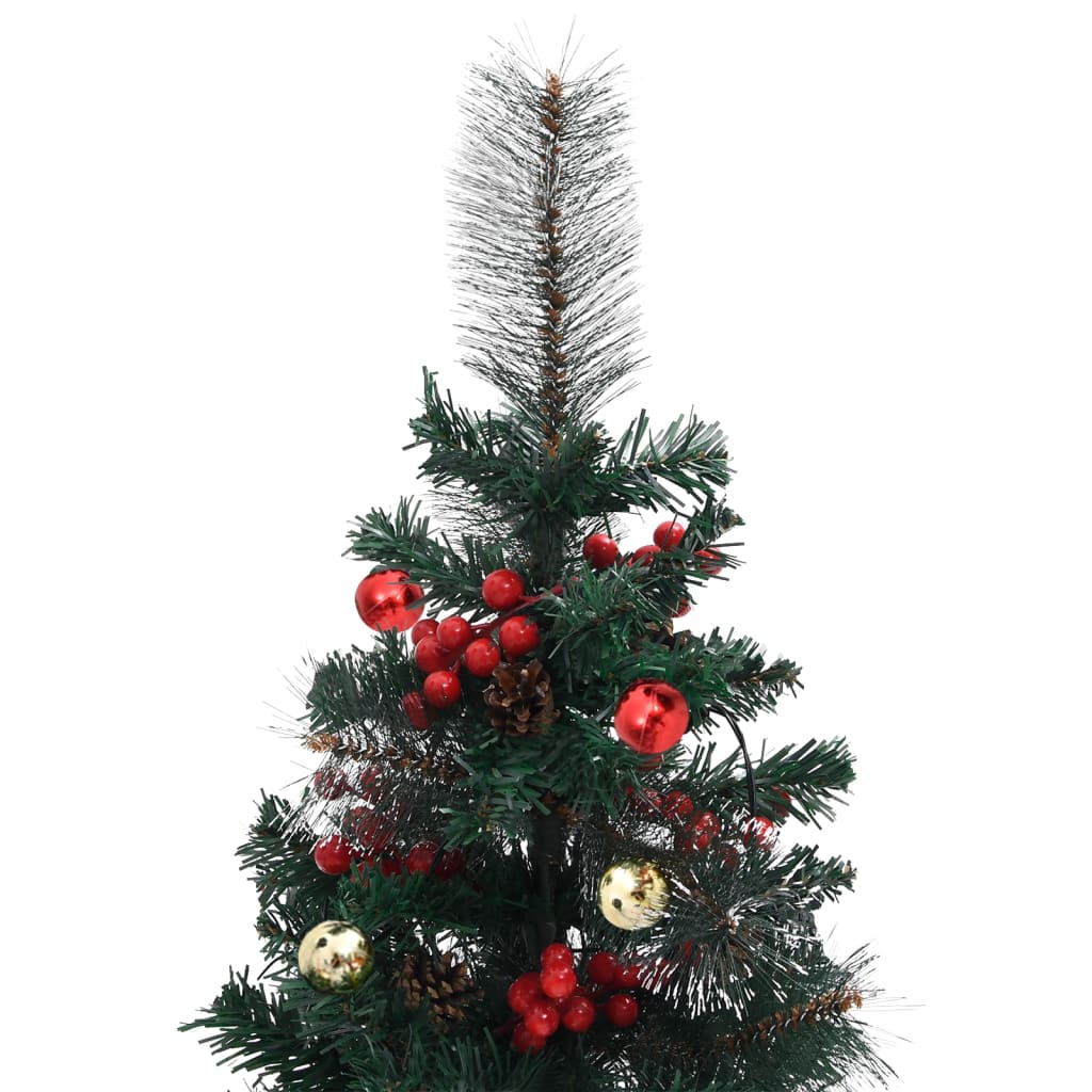 Künstliche Weihnachtsbäume 2 Stk. 76 cm PVC