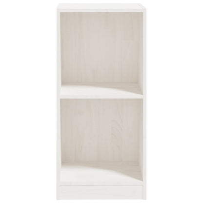 Mueble auxiliar blanco 35,5x33,5x76 cm madera maciza de pino