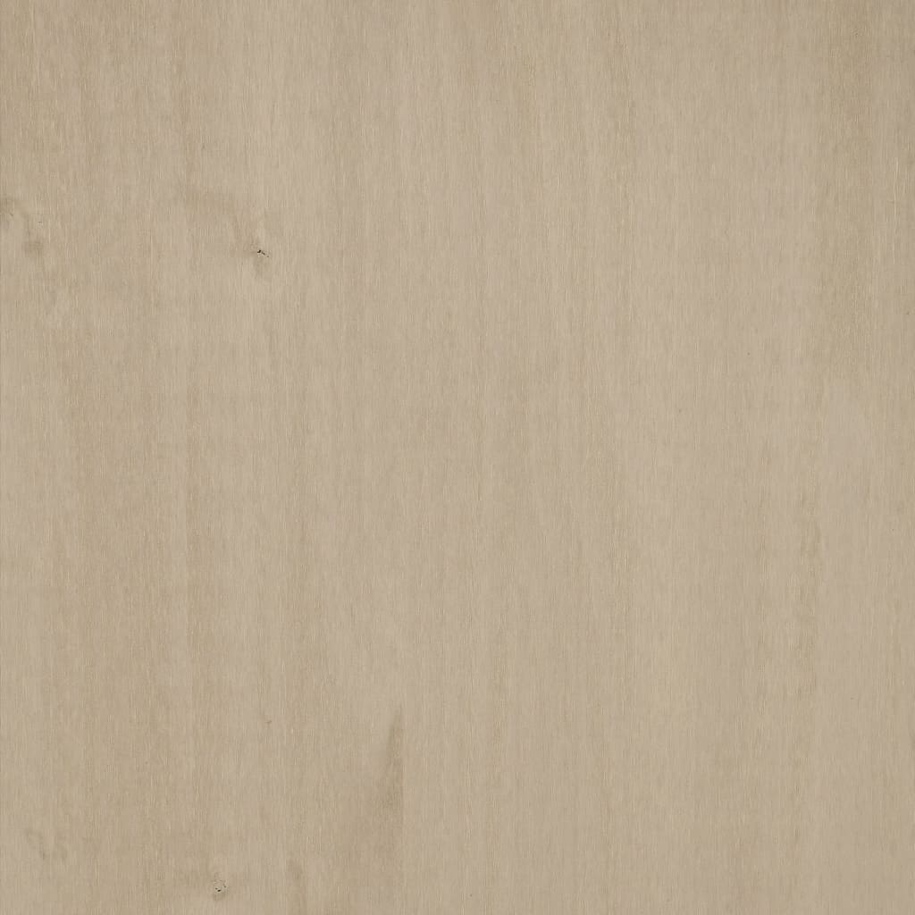 Alacena HAMAR marrón miel 60x35x180 cm madera maciza de pino