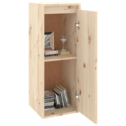 Wandschrank 30x30x80 cm Massivholz Kiefer