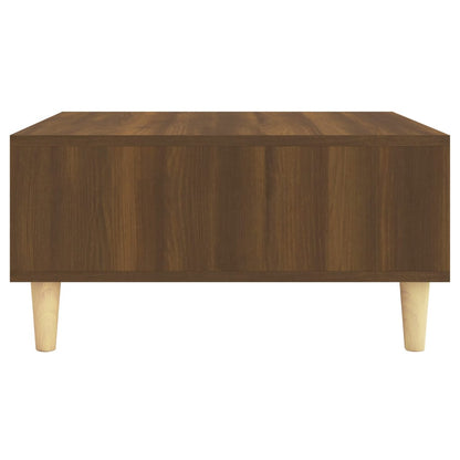 Couchtisch Braun Eichen-Optik 60x60x30 cm Holzwerkstoff