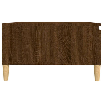 Couchtisch Braun Eichen-Optik 90x60x35 cm Holzwerkstoff