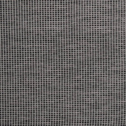 Alfombra de exterior tejido plano 140x200 cm gris