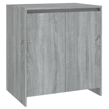 3-tlg. Sideboard Grau Sonoma Holzwerkstoff