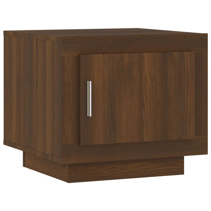 Couchtisch Braun Eichen-Optik 51x50x45 cm Holzwerkstoff