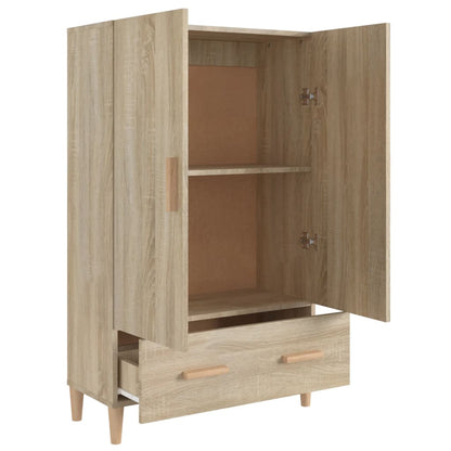 Highboard Sonoma-Eiche 70x31x115 cm Holzwerkstoff