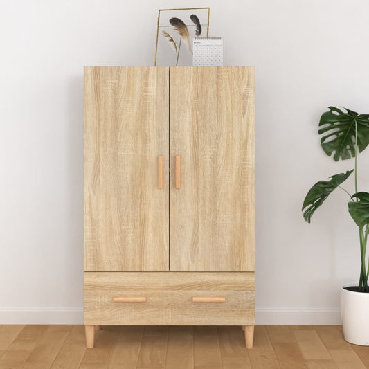 Highboard Sonoma-Eiche 70x31x115 cm Holzwerkstoff