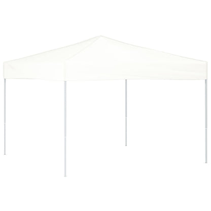 Tente de fête pliable blanche 3x3 m