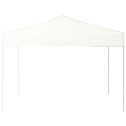 Tente de fête pliable blanche 3x3 m