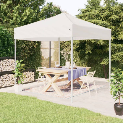 Tente de fête pliable blanche 3x3 m