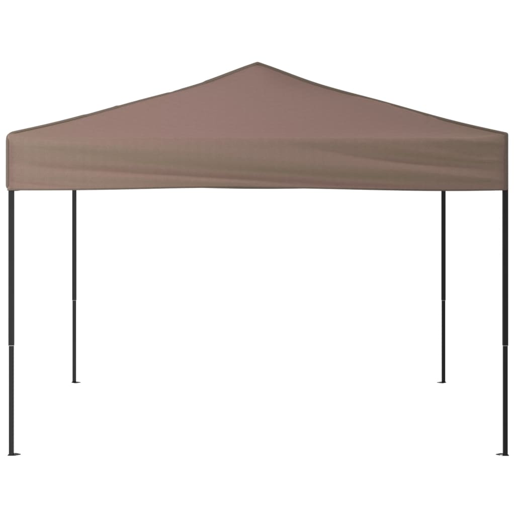 Partyzelt Faltbar Taupe 3x3 m