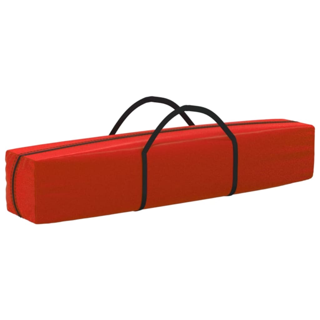 Tente de fête pliable rouge 3x3 m