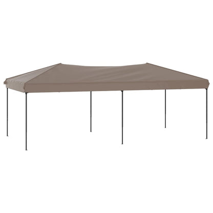 Partyzelt Faltbar Taupe 3x6 m