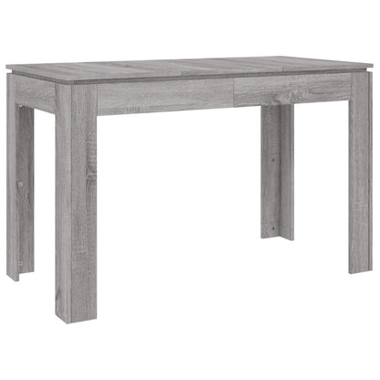 Esstisch Grau Sonoma 120x60x76 cm Holzwerkstoff