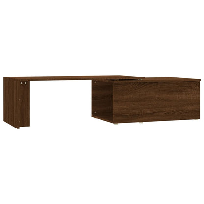 Couchtisch Braun Eichen-Optik 150x50x35 cm Holzwerkstoff