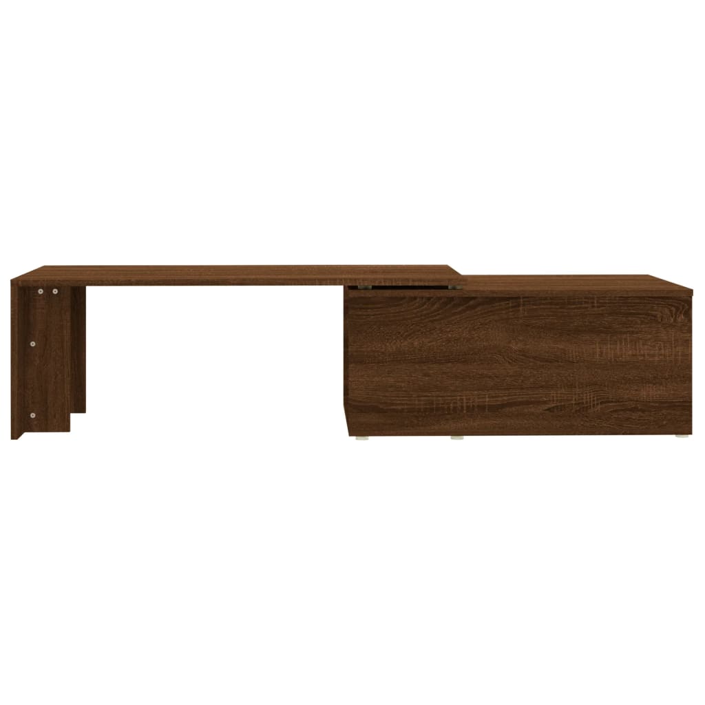 Couchtisch Braun Eichen-Optik 150x50x35 cm Holzwerkstoff