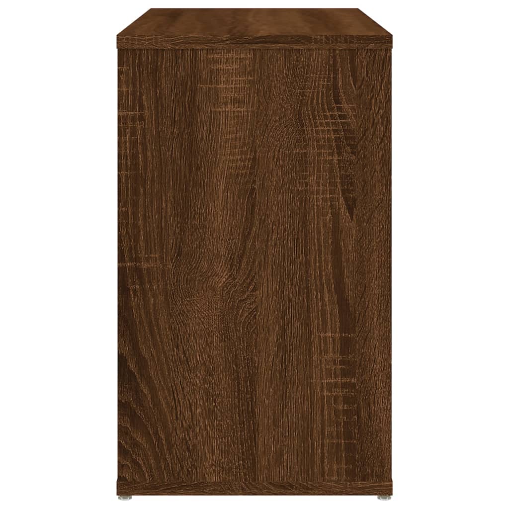 Beistelltisch Braun Eichen-Optik 60x30x50 cm Holzwerkstoff