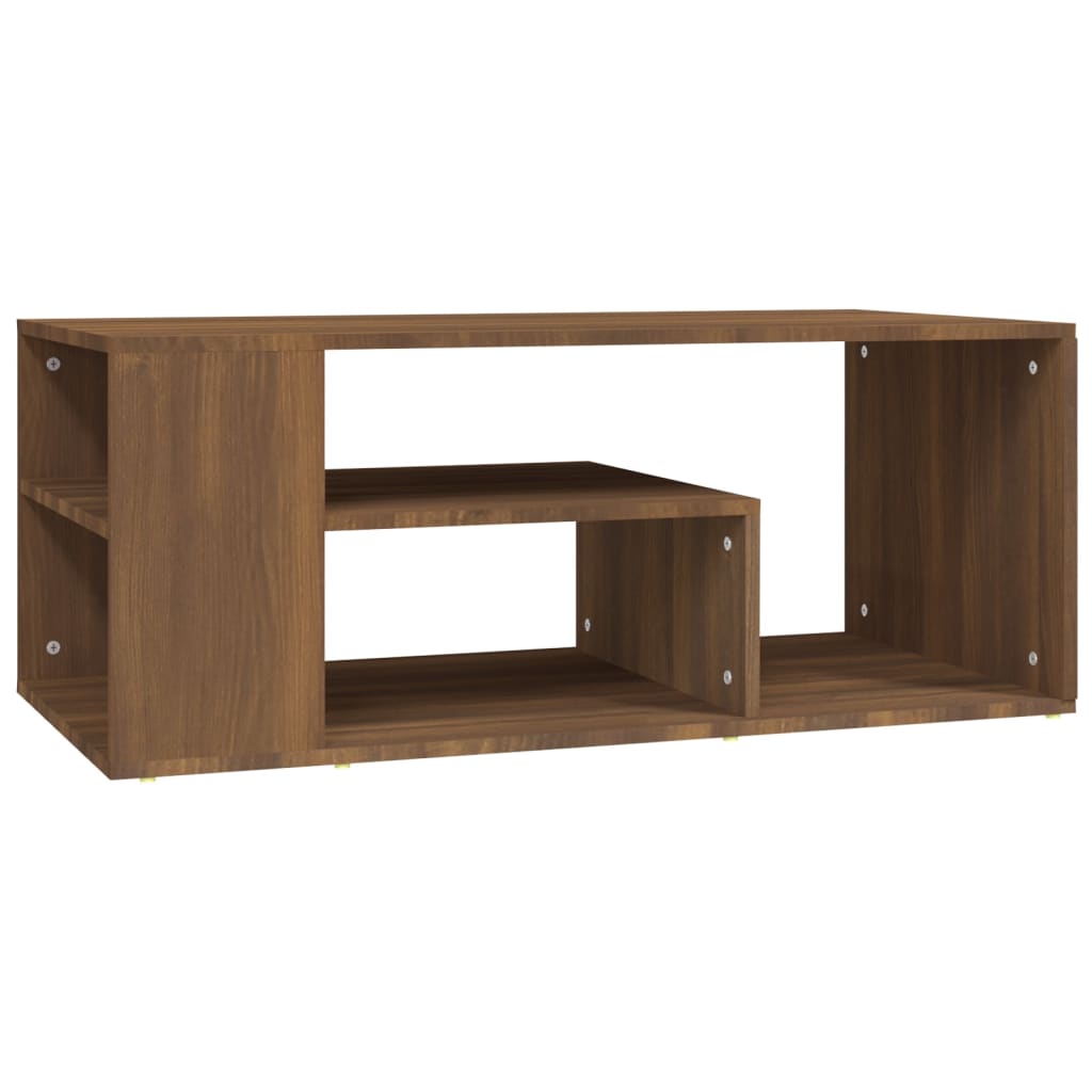 Couchtisch Braun Eichen-Optik 100x50x40 cm Holzwerkstoff