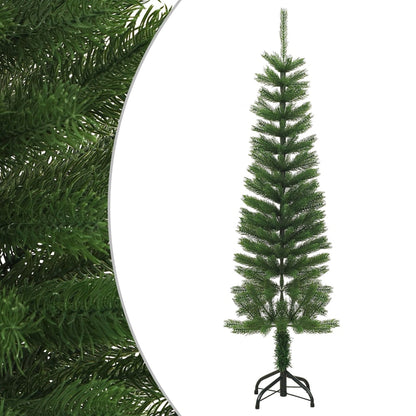 Árbol de Navidad artificial con soporte Slim 150 cm PE