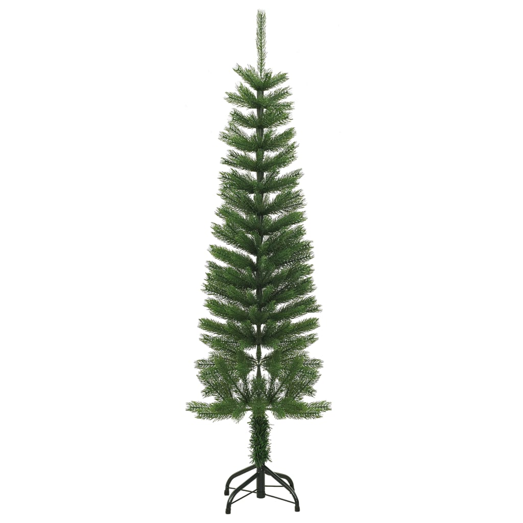 Árbol de Navidad artificial con soporte Slim 150 cm PE