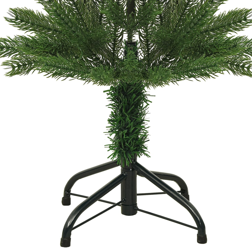 Árbol de Navidad artificial con soporte Slim 150 cm PE