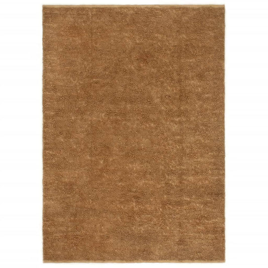 Tapis bouclé fait main 120x180 cm jute et coton