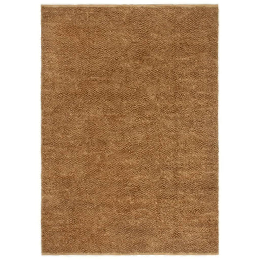 Tapis bouclé fait main 160x230 cm jute et coton