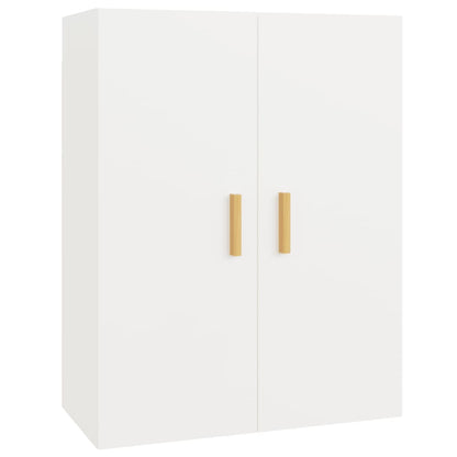 Mueble de pared blanco 69,5x34x90 cm