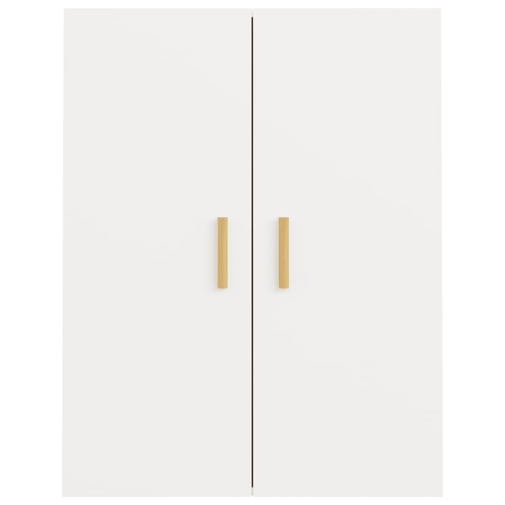 Mueble de pared blanco 69,5x34x90 cm