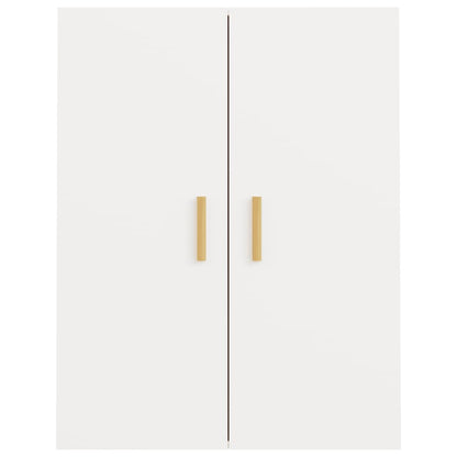 Mueble de pared blanco 69,5x34x90 cm