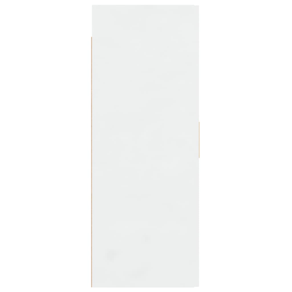 Mueble de pared blanco 69,5x34x90 cm