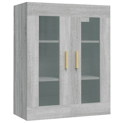 Hängeschrank Grau Sonoma 69,5x34x90 cm