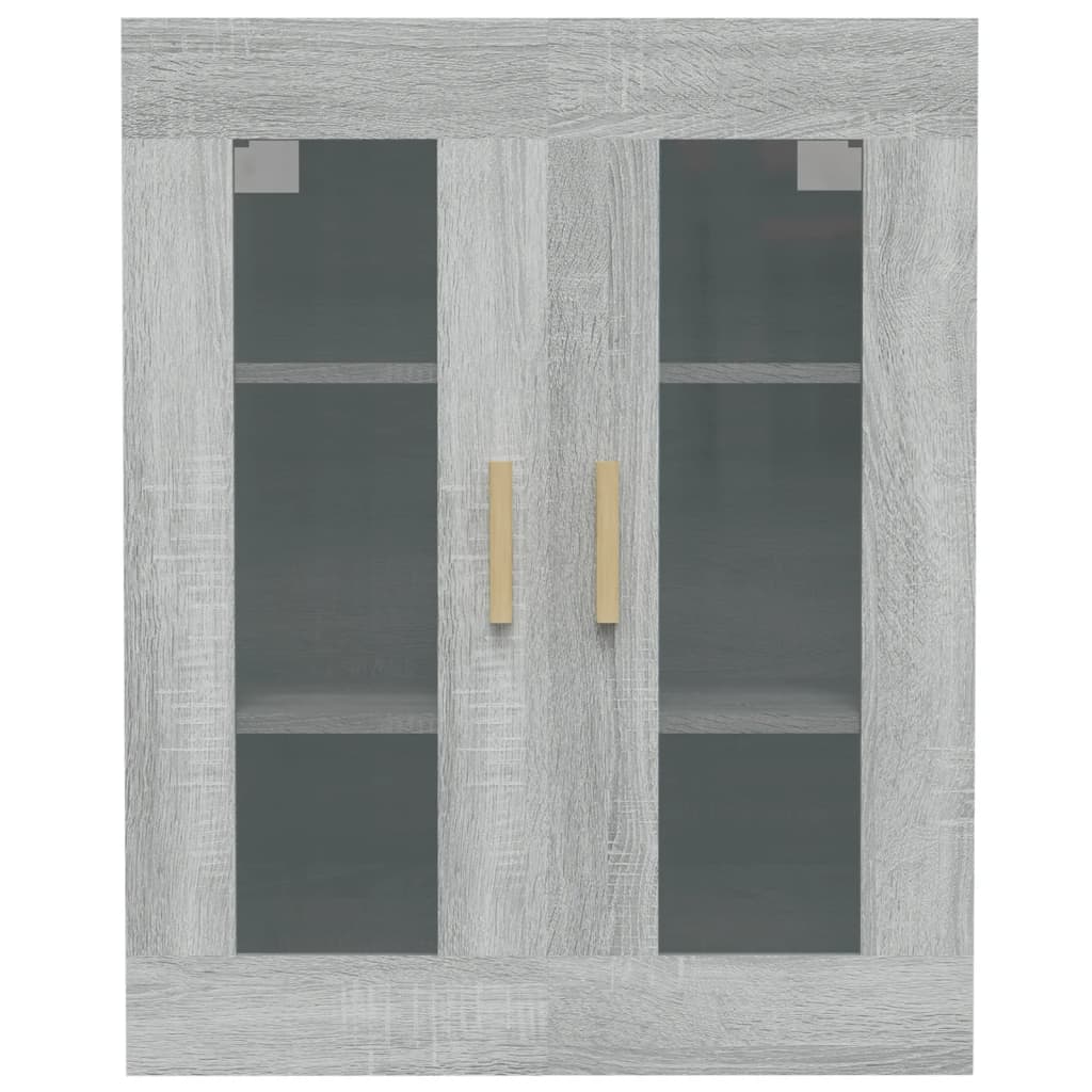 Hängeschrank Grau Sonoma 69,5x34x90 cm