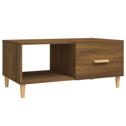 Couchtisch Braun Eichen-Optik 89,5x50x40 cm Holzwerkstoff