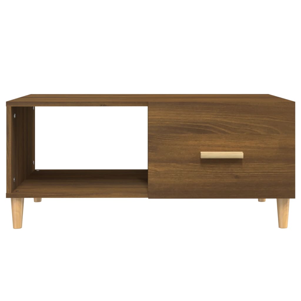 Couchtisch Braun Eichen-Optik 89,5x50x40 cm Holzwerkstoff